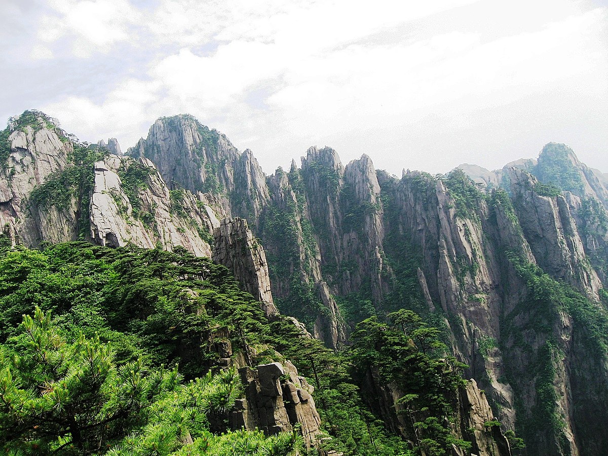 Montanhas Huangshan – Wikipédia, a enciclopédia livre