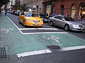 This photo is of Wikis Take Manhattan goal code R2, Bike Box.