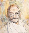 12 акварельная монотипия 2021 Махатма Ганди.jpg