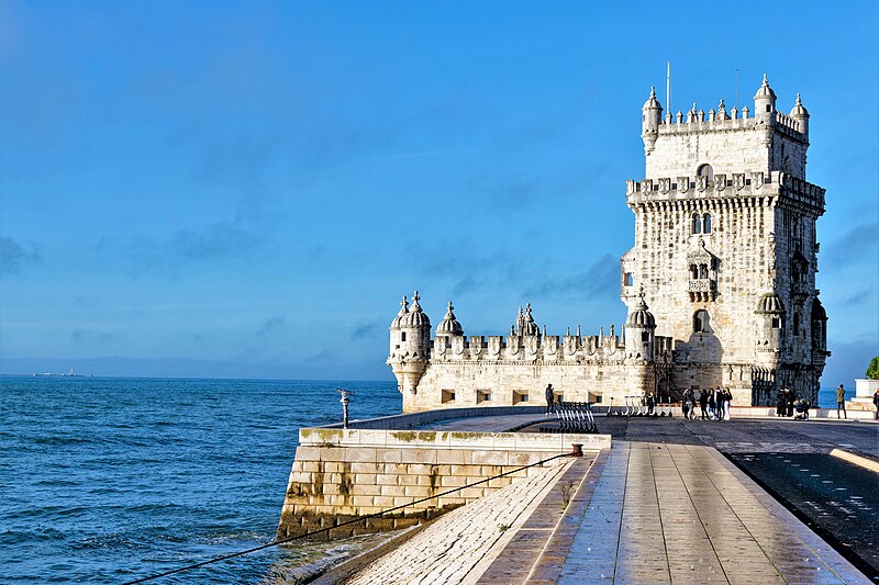 File:1515 bis1521 wurde der Turm von Belem erbaut. 01.jpg