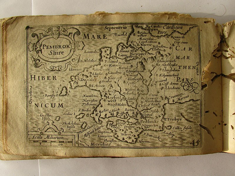 File:17th Century map of Pembrokeshire.jpg