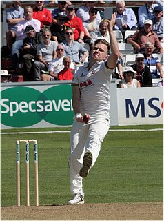 <span class="mw-page-title-main">Sam Cook (cricketer, born 1997)</span> English cricketer