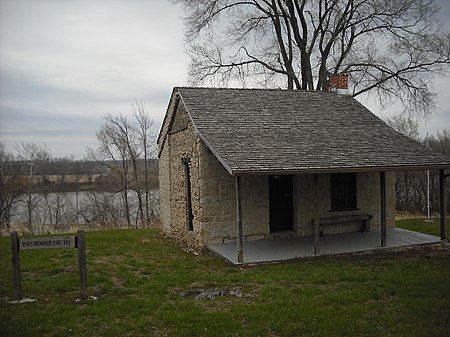 1st Kansas Democratic Headquarters with Sign.JPG