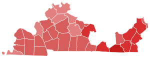 2008 Kentucky's 1st congressional district election results map by county.svg