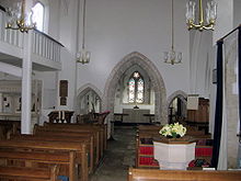 St Peter's Church, inside view