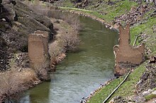 20110419 bridge Akhurian River East view Ani Turkey.jpg