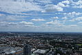 Blick vom Olympiaturm über München.