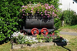 Une berline à Clairegoutte.