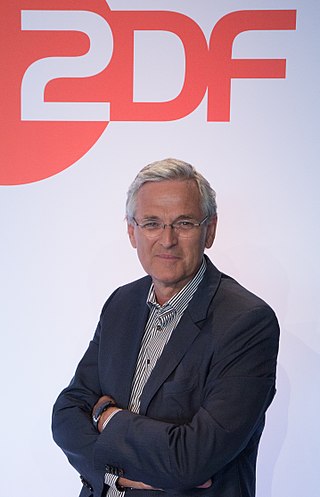 <span class="mw-page-title-main">Peter Frey (journalist)</span> German television presenter, journalist and radio host