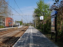 Veenendaal, Bahnsteiggleis 1