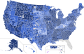 Results of the 2024 Democratic Party presidential primaries Contribution: Map seen above