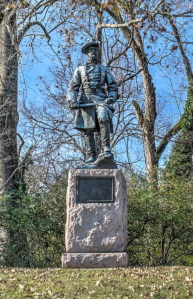 Statue of Lee by H.H. Kitson at Vicksburg National Military Park