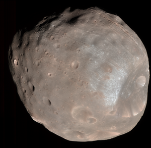 Marsmånen Fobos: Marsmåne