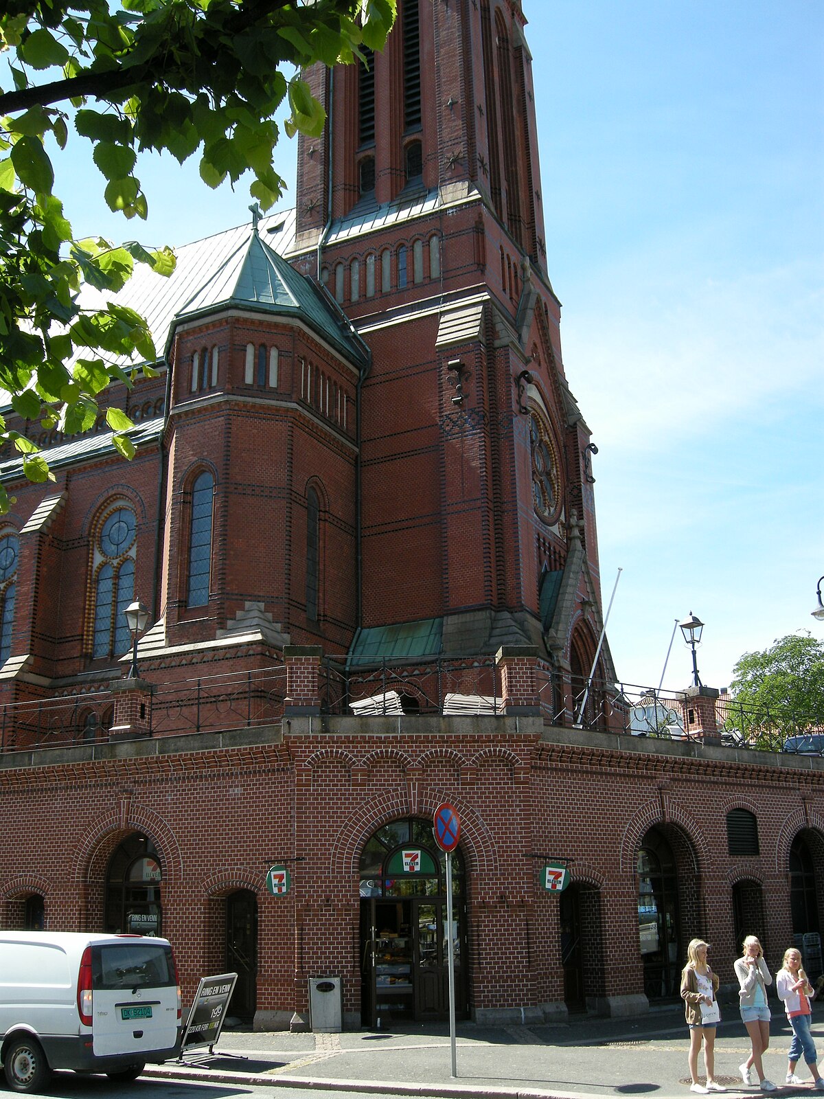 Under the church