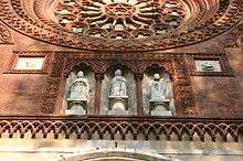 Detail of the facade of San Marco. 8729 - Milano - San Marco - Facciata - Foto Giovanni Dall'Orto 14-Apr-2007.jpg