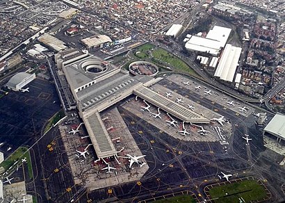 How to get to Aeropuerto Internacional De La Ciudad De México with public transit - About the place