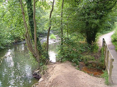 How to get to Alyn Waters Country Park with public transport- About the place