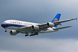 Airbus A380 w barwach linii China Southern Airlines