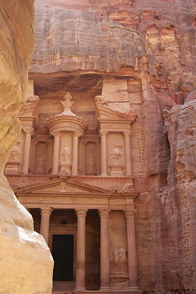 File:Al Khazneh The Treasury at Petra.jpg