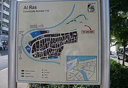 Al Ras, komunuma stratomapo