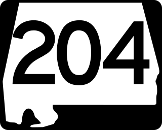 <span class="mw-page-title-main">Alabama State Route 204</span> State highway in Alabama, United States