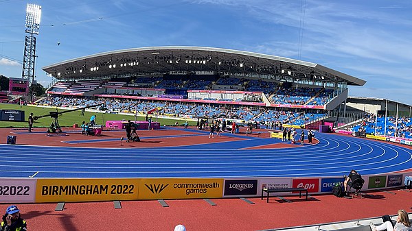 Alexander Stadium during Birmingham 2022