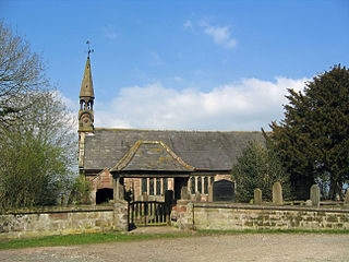 All Saints Church, Harthill Church in Cheshire, England