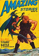 Amazing Stories cover image for March 1947