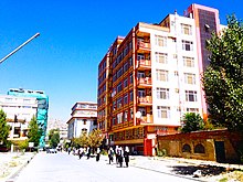 Modern high-rises built in the 2010s Apartments in Kabul street.jpg