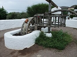 Noria de sangre del Pozo de los Frailes.