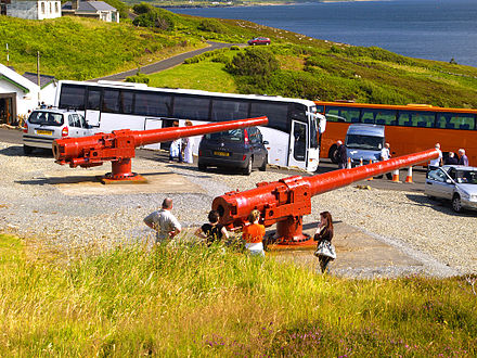 Fort Dunree: these should repel Napoleon