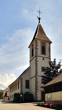 Bad Bellingen - Evangelische Kirche Hertingen1.jpg