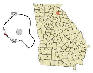 <span class="mw-page-title-main">Gillsville, Georgia</span> City in Georgia, United States