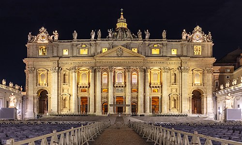 Saint Peter's Basilica, Vatican City.