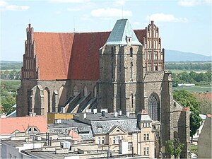 Strzegom: Geographische Lage, Geschichte, Stadtwappen