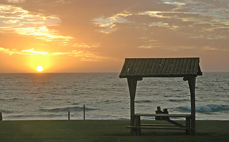 Beach sunset Perth