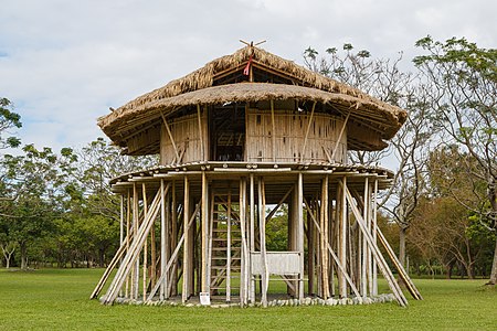 Beinan Township, Taitung, Taiwan: The traditional stilt house of the Beinan people, one of the 16 aboriginal tribes of Taiwan.