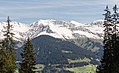 * Nomination Mountain trip from Tschiertschen (1350 meters) to Ochsenalp (1941 meters). Panorama from mountain road. --Agnes Monkelbaan 04:31, 21 October 2017 (UTC) * Promotion  Support Good quality. --XRay 05:17, 21 October 2017 (UTC)