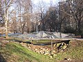 Am Wassertorplatz, Parkbrücke an Stelle der historischen Kanalbrücke von de:Hinrich Baller