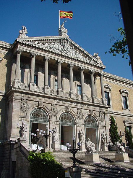 File:Biblioteca Nacional de España en Madrid.jpg