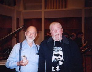 Bill Crow and drummer Dick Sheridan Bill Crow and Dick Sheridan.jpg