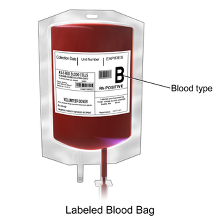 Packed red blood cells red blood cells separated for blood transfusion