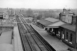 Bletchington railway station Disused railway station in Bletchingdon, Cher well, England