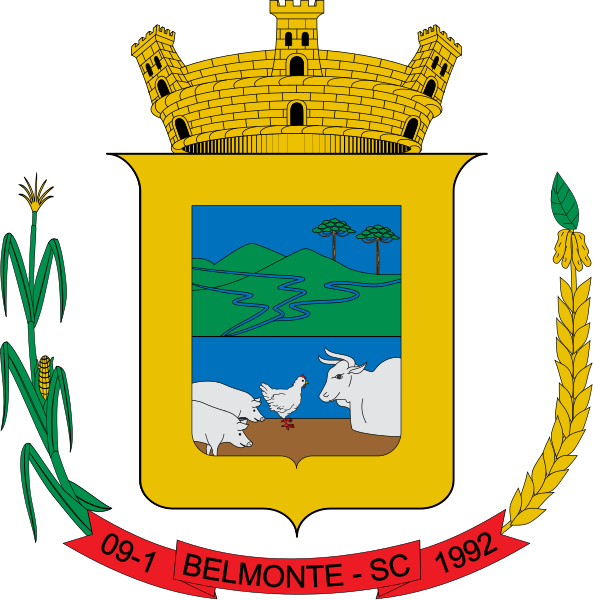 File:Brasão de Belmonte - SC.svg