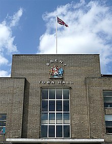 Brent Town Hall (detail), Wembley - geograph.org.uk - 865095.jpg