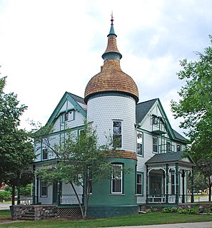 <span class="mw-page-title-main">Brinkerhoff–Becker House</span> Historic house in Michigan, United States