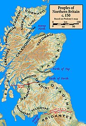 Location of the Caithness Cornovii Britain.north.peoples.Ptolemy.jpg