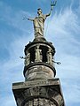 Britannia at the top of Nelson's monument. - geograph.org.uk - 268664.jpg