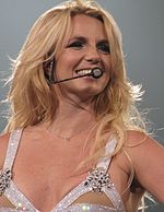 Britney Spears had three more hit singles, two of which went to number-one - "Toxic" and "Everytime". The third, a cover of Bobby Brown's "My Prerogative", reached number three. Britney HIAM Cleveland.jpg