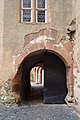 Detail vom inneren Torbau mit den vermutlich ältesten Bauteilen der Burg